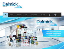 Tablet Screenshot of dalmick.com